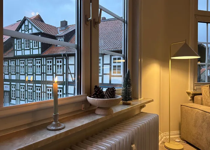 Hygge Living - Grosse Hochwertige - Hundefreundlich - Boxspringbetten - Inmitten Der Altstadt 公寓 戈斯拉尔